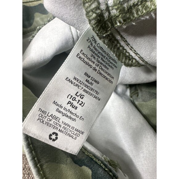 Wonder Nation Girls Large 10-12 Plus Size Camo Jeggings - Picture 6 of 8